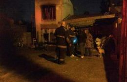 Incendio en una vivienda de 13 y 149