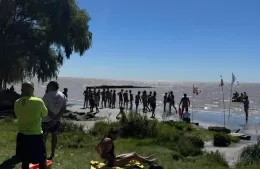 Berisso fue sede de una destacada competencia de salvamento acuático