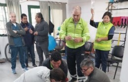 Capacitación en RCP para trabajadores del SAME