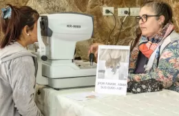 Realizaron una jornada de exámenes oftalmológicos en Villa España
