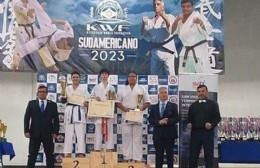 Sudamericano de Karate: representantes de Villa Progreso lograron medallas plateadas en Chile