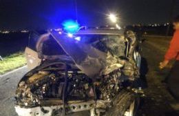 Accidente automovilístico en la 66