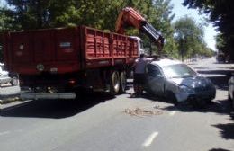 Se habría quedado dormido y chocó sobre la 60