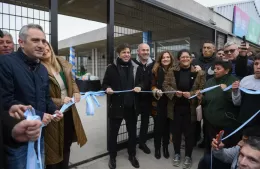 Kicillof y Secco inauguraron nueva infraestructura de integración social y urbana