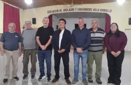 Fernando Espinoza llegó a Ramallo y recorre el distrito junto al intendente Mauro Poletti