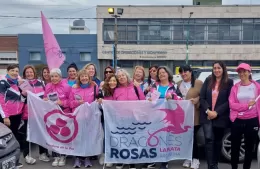 Día Mundial de Cáncer de Mama: Dragones Rosas realizó la Caravana Tres Ciudades