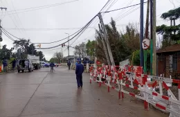 Corte en Montevideo y 66 por cables caídos
