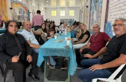 Se desarrolló en un clima familiar la peña de Los Amigos en la sede del PJ