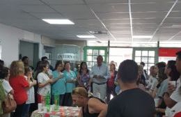 Gran brindis de fin de año en el Hospital Larraín