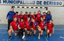 Actividad a pleno de la Escuela Deportiva Municipal de Handball Femenino