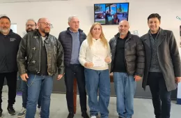 Entrega de certificados del curso de Limpieza Institucional dictado en el CFL Nº 404