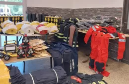 Gran avance de los Bomberos Voluntarios: Indumentaria y equipamiento