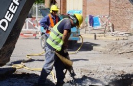 Baja presión de agua por trabajos de ABSA