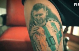 Bombero berissense en un spot de FIFA: "Llevo a Argentina campeón del mundo en la piel"