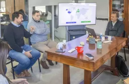 Presencia berissense en la exposición sobre economía de la salud