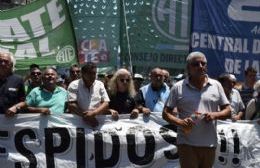 ATE Ensenada dijo presente en la movilización contra los despidos