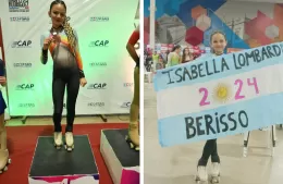 Isabella Lombardi: La joven promesa del patín de Berisso que brilla a nivel nacional