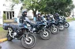 Llegaron diez motos cero kilómetro para reforzar el patrullaje en los barrios