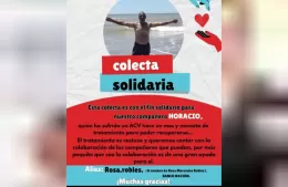Organizan colecta solidaria para ayudar a un taxista que sufrió un ACV