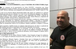 La justicia ordenó la prohibición de acercamiento de Roberto Scafati a la trabajadora del SAME