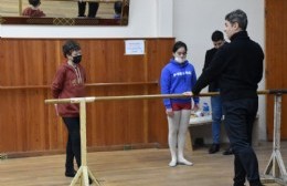 Iñaki Urlezaga brindó una clase magistral de danzas en nuestra ciudad