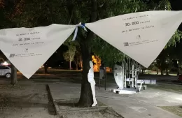 Memoria, verdad y justicia: Vigilia en el Parque Cívico de Berisso