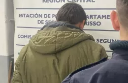 Detenido por golpear salvajemente a su pareja