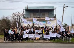 Una Iglesia evangélica realizó una caravana por la ciudad