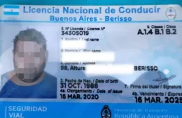 Tapón Fernández al estilo Milei sin plata: Licencias de conducir se quedó sin plástico