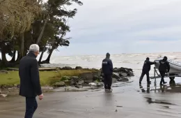 Continúa el operativo de búsqueda de pescadores desaparecidos en el Río de la Plata