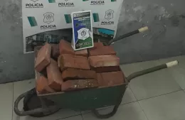 Detenidos por robar materiales de construcción