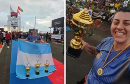 Campeonas berissenses en Ecuador