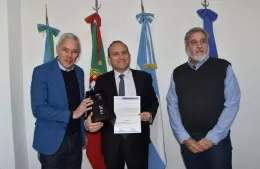 El embajador de Portugal en Argentina visitó nuestra ciudad
