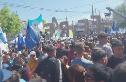 Caravana peronista en el Kilómetro 0