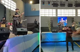 Maximiliano Retamar se presentó en la Fiesta del Vino