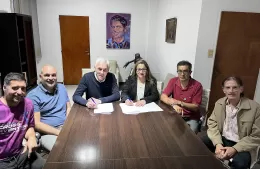 Convenio de la comuna con el Círculo de Atletas Veteranos Platenses