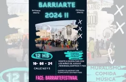 Festival Solidario en la ciudad: ¡Se viene la Segunda Edición del BarriArte!