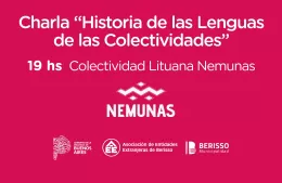 Charla lingüística sobre la historia de las lenguas de las colectividades