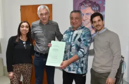 Visitó Berisso el director provincial del Registro de la Propiedad