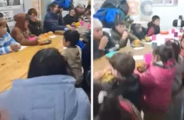 La ONG El Adoquín celebró el Día de la Hamburguesa junto a niños y jóvenes de Nueva York