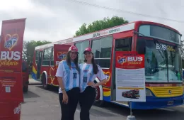 El Bus Solidario: 'Estámos acá apoyando un comedor y un refugio de perritos'