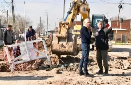 Trabajos con fondos municipales: alumbrado, limpieza y ampliación de la red pluvial