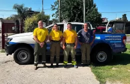 Bombero de la ciudad se suma al combate de incendios forestales en Neuquén