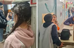Continúan las acciones del programa Salud Escolar