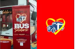 El Día del Niño se festeja en el bus solidario