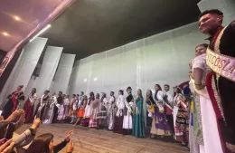 Se realizó la presentación de las Representantes Culturales en la Fiesta Provincial de los Inmigrantes