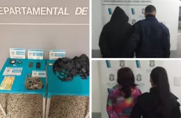 Una investigación policial permitió allanar un búnker de drogas y recuperar elementos robados