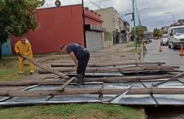 Scafati se refirió al accionar de Defensa Civil tras las fuertes lluvias