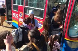 Exitosa presentación del Bus Solidario en la República de los Niños