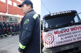 La Institución de Bomberos Voluntarios de Berisso recibe un nuevo autobomba y un ómnibus